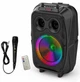 Портативна Bluetooth колонка No Brand ZQS8120 20 Вт Чорний (2104619433) - изображение 4