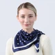Хустка жіноча LuckyLOOK Вісбю 70х70 см Різнокольоровий (002-774) (2000000002774) - изображение 2