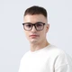 Окуляри для комп'ютера LuckyLOOK Blue Blocker Чорний (005-096) (2000000005096) - зображення 2