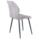 Стілець AMF Lily 56x48x86 см Сірий (553526) - зображення 2