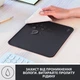 Килимок для миші Logitech Mouse Pad Studio Graphite вологозахищений сірий - зображення 2