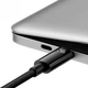 Кабель Baseus Tungsten Gold Fast Charging Type-C to Type-C 240W (2m) (CAWJ040101) - зображення 4