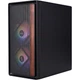 Корпус 1stPlayer WD1-BK-3F1 Black - зображення 8