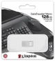 Флеш-накопитель Kingston DataTraveler Micro 128GB компактний нержавіюча сталь - зображення 3