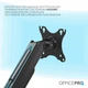 Кронштейн OfficePro ma511b 17-32" Black (VESA100х100) - зображення 6