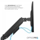 Кронштейн OfficePro ma511b 17-32" Black (VESA100х100) - зображення 10
