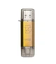 USB-накопитель c Type C 2.0 флешка на 64Gb T&G 009 Star series Gold - изображение 1