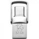 USB-накопитель c Type C 2.0 флешка на 32Gb T&G 104 Metal series Silver - изображение 1