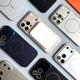 Чехол (накладка) Apple iPhone 14 Pro Max, AG Glass Slim Fit, MagSafe, Серебряный - 686241 - изображение 6