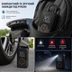 Портативный компрессор Yaoen 221 USB+DC 150PSI 3000mAh (YPSBU3015B 5361) Черный - изображение 7