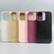 Чохол (накладка) Apple iPhone 13, Color Glitter, Чорний - 688474 - зображення 6