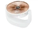 Потужний акумуляторний настільний вентилятор USB Fan Portable F138 з нахилом - зображення 3