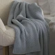 Плед La Modno WoolCotton Balance Sky Gray 220x240 (200424) - зображення 4