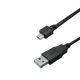 Кабель Sony USB 2.0 - Micro-USB Black 1.5m Б/У - изображение 1