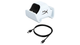 Зарядное Устройство Проводной HyperX PlayStation 5 ChargePlay Duo White Б/У - изображение 5