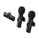 Бездротова мікрофонна система BOROFONE BFK16A Winner dual-mic (Lightning) Black - изображение 4