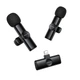Бездротова мікрофонна система BOROFONE BFK16A Winner dual-mic (Lightning) Black - изображение 6