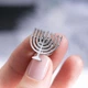 Значок из стали BROCHE брошь бижутерия Менора серебристый BRGV115466 - изображение 6