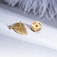 Значок из стали BROCHE брошь бижутерия Менора золотистый BRGV115465 - изображение 5
