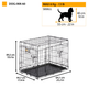 Вольєр для собак Ferplast Dog-Inn 60 чорний 64,1x44,7x49,2 см 73192017 - зображення 2