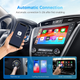 Автомобільний бездротовий адаптер CarPlay та Android Auto 2-в-1 Anyfar 5.8GHz - зображення 8