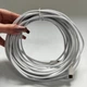 USB – Type-C кабель 9.8 м 0.7 ампер белый – длинный шнур для зарядки питания - изображение 8
