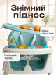 Дитячий стільчик-трансформер для годування 94×60×78 см з колесами та тацею - зображення 4