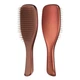 Универсальная женская расческа для волос популярная щетка Tangle Teezer The Ultimate Detangler Chrome Chocolate Bronze - изображение 3