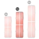 Килимок надувний Airtrack inSPORTline Airstunt 400x100x10 см, рожевий - изображение 2
