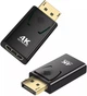 Цифровий перехідник DisplayPort тато > HDMI мама Type A для сучасних моніторів та телевізорів I-Taki - зображення 1
