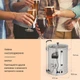 Пивоваренная бытовая Klarstein Brauheld Smart 3300W 65L, серебристый (10041154) - изображение 6