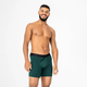 Мужские анатомические боксеры из хлопка Anatomic Long 2.0 Black Series с карманом темно-зеленые 3XL - изображение 3