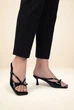 Босоножки женские Where Uwear лаковые черные 351059_37 (24 см) - изображение 1