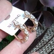 Сережки Xuping Jewelry довжина 1.9см ширина 4мм медичне золото позолота 18К с1689 - зображення 3