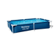 Бассейн каркасный Bestway 56401 прямоугольный 221×150×43 см 1200 л с ремкомплектом - изображение 2