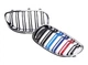 Ноздри M-Look (M-Color с хромированной окантовкой) для BMW 5 серия E60/E61 2003-2010 гг - изображение 1