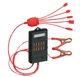 Зарядное устройство 10xUSB2.0 Voltronic ZS09-05, фонарик, с крокодилами питание 12В - изображение 1