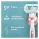 Станок для бритья (бритва) Gillette Venus Pro Smooth Sensitive 5 лезвий (1 ручка + 1 сменный картридж + настенное крепление) - изображение 2