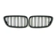 Ноздри M-Look (черный матовый) для BMW 2 серия F22/F23 2014-2021 гг - изображение 1