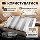 Шторка сонцезахисна CarLife для лобового скла 150*80см срібна захисна шторка для автомобіля запобігає перегріву срібна SK_SS150А12 - зображення 3
