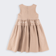 Подростковое летнее платье для девочки Bembi PL449-G00 152 см Бежевое (14449027770.G00) - изображение 2