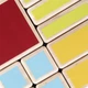 Дерев'яний пазл-сортер Guidecraft Manipulatives Частини квадрата (G6748) - зображення 4