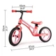 Беговел Hape Новое исследование двухколесный 12" розовый (E8653) - изображение 5