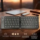 Бездротова складана клавіатура Bluetooth Folding Scissor Foot Keyboard HB-028 Чорна (VS7007431) - зображення 2