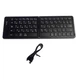 Бездротова складана клавіатура Bluetooth Folding Scissor Foot Keyboard HB-028 Чорна (VS7007431) - зображення 3