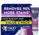 Відбілююча зубна паста для чутливих зубів Crest 3D White Advanced Radiant Mint 93 g 2 шт - зображення 2