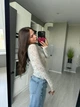 Женский лонгслив гипюровый молочный 40-42 г1450.888 - изображение 2