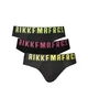 Трусы - слипы мужские 3шт. Bikkembergs XL Black - изображение 1