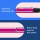 Ручка кулькова LAMY Safari рожева стрижень M16 синій (4014519654308) - изображение 6