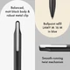 Ручка кулькова LAMY Xevo чорна M16 чорний стрижень (4033835) - изображение 4